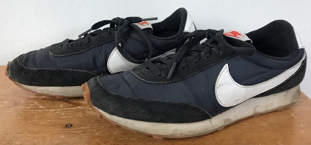 Nike CK2351-001 Daybreak Vintage Style Black White Athletic Shoes Sneakers 8 39